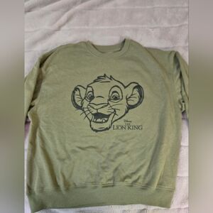 Disney The Lion King Green Sweatshirt